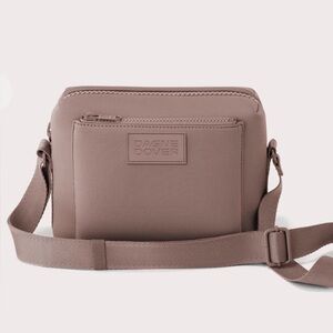 Dagne Dover Micah Crossbody Bag Dune Mauve Neoprene